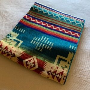 Queen sized handcrafted alpaca blanket